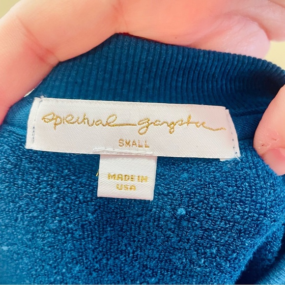 Spiritual Gangster Blue Graphic Sweatshirt Small - Picture 5 of 6